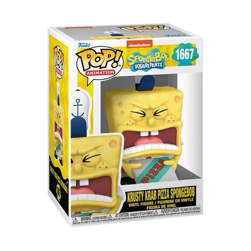 Funko Pop! Vinyl: Nickelodeon - Krusty Krab Pizza SpongeBob #1667