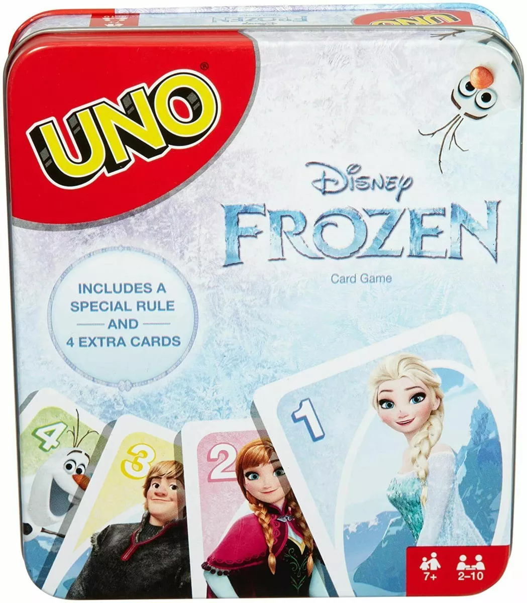 Frozen Uno game Action Card rules  Action cards, Card drawing, Cards