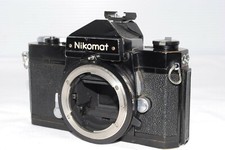 Nikon Nikomat FTN  35mm SLR Film Camera Black Body from JAPAN