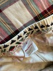 Hanna Andersson Tartan Plaid Long John Pajama Top & Reindeer Bottom Size M — photo 2