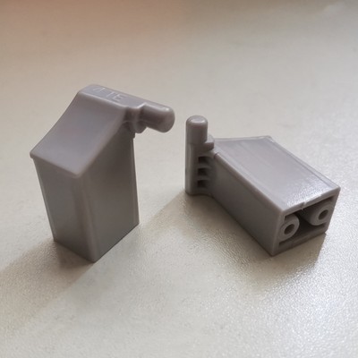 2x Door Cover Pin Replacement for Electrolux EWT6011QS EWT7011QS Washing Machine