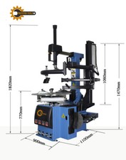 Smonta Gomme Semi - Automatico, serraggio fino 24", 220V o variante a 400 volt
