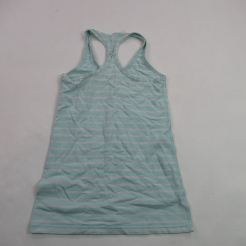 Ivivva Shirt Girls 14 Sleeveless Workout Gym Lightweight Stripes Lululemon - Picture 4 of 7