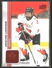 2023 Upper Deck Team Canada Juniors - Women's WC #44 Jocelyne Larocque (RC)
