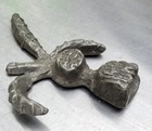 Strange antique kitchen-related? object, lead / metal — photo 1