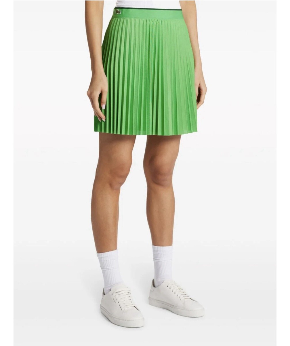 Authentic Lacoste logo-appliqué pleated mini Tennis/Pickleball