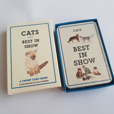 Katze Best in Show Illustration Trump Karte Polly Horner 2014 Kätzchen Magma