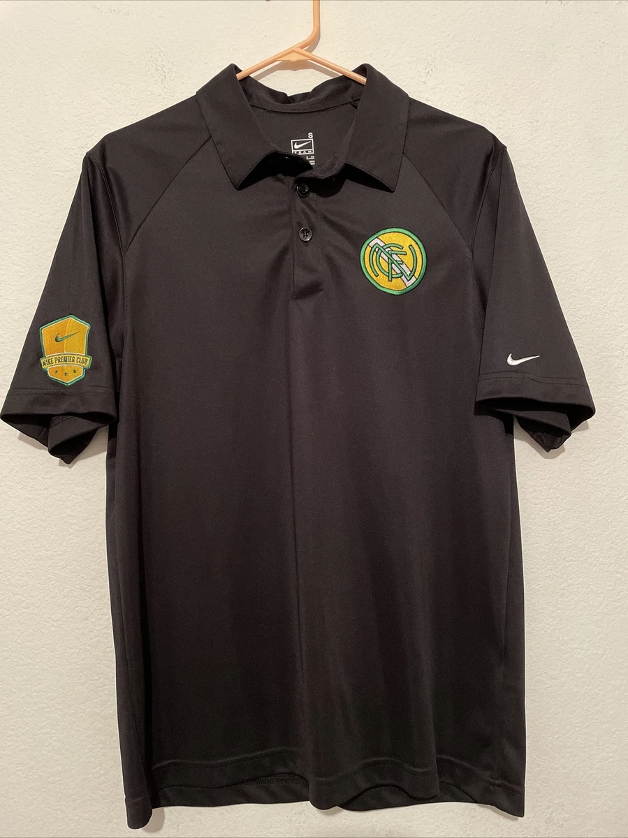 Nike Nike Premier Club CFN Futbol Soccer Black Polo Men&#039;s | eBay