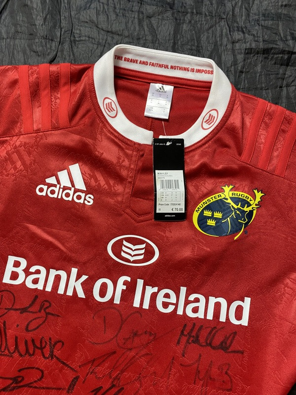 Adidas Champions Cup Munster Rugby Shirts Genuine Adidas Bank Of
