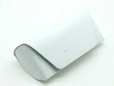 NEW MICHAEL KORS WHITE AUTHENTIC EYEWEAR EYEGLASSES GLASSES CASE ONLY
