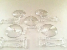 Lot of 5 Warhammer 40k Official 32mm Small Flying Bases + Stems Flyer Flight