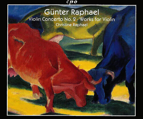 Christine Raphael - Violin Concerto No 2 / Works for Violin [New CD] - Zdjęcie 1 z 1