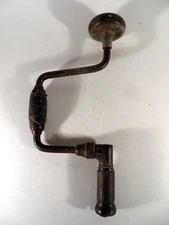 Vintage Drill Manual Drill Crank Metal Carpentry Hand Drill