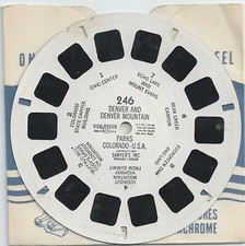 246 Denver and Denver Mountain Parks Colorado 1949 View-master Reel
