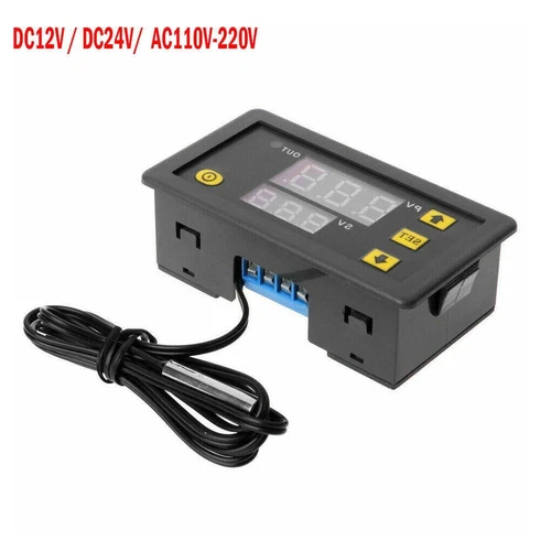 2x W3230 Digital Temperaturregler Thermostat 20A DC 12V 24V AC110-220V NEU - Bild 11 von 23