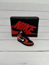 High Top Dunk mini Sneaker Keychain with Shoe Box 3D Gift/Charm High Quality