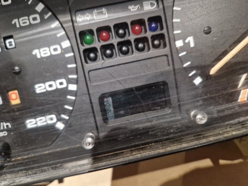 VW GOLF JETTA MK2 CE1 SPEEDOMETER CLOCKS INSTRUMENT CLUSTER TACHO LHD PETROL KMH - Picture 9 of 12