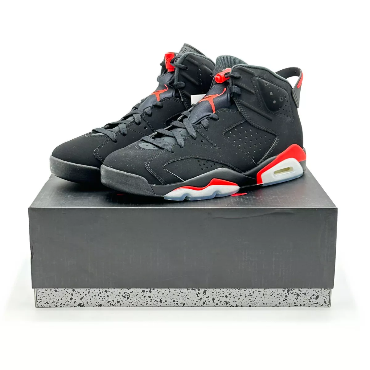 384664-060 Nike Air Jordan 6 Retro Black Infrared