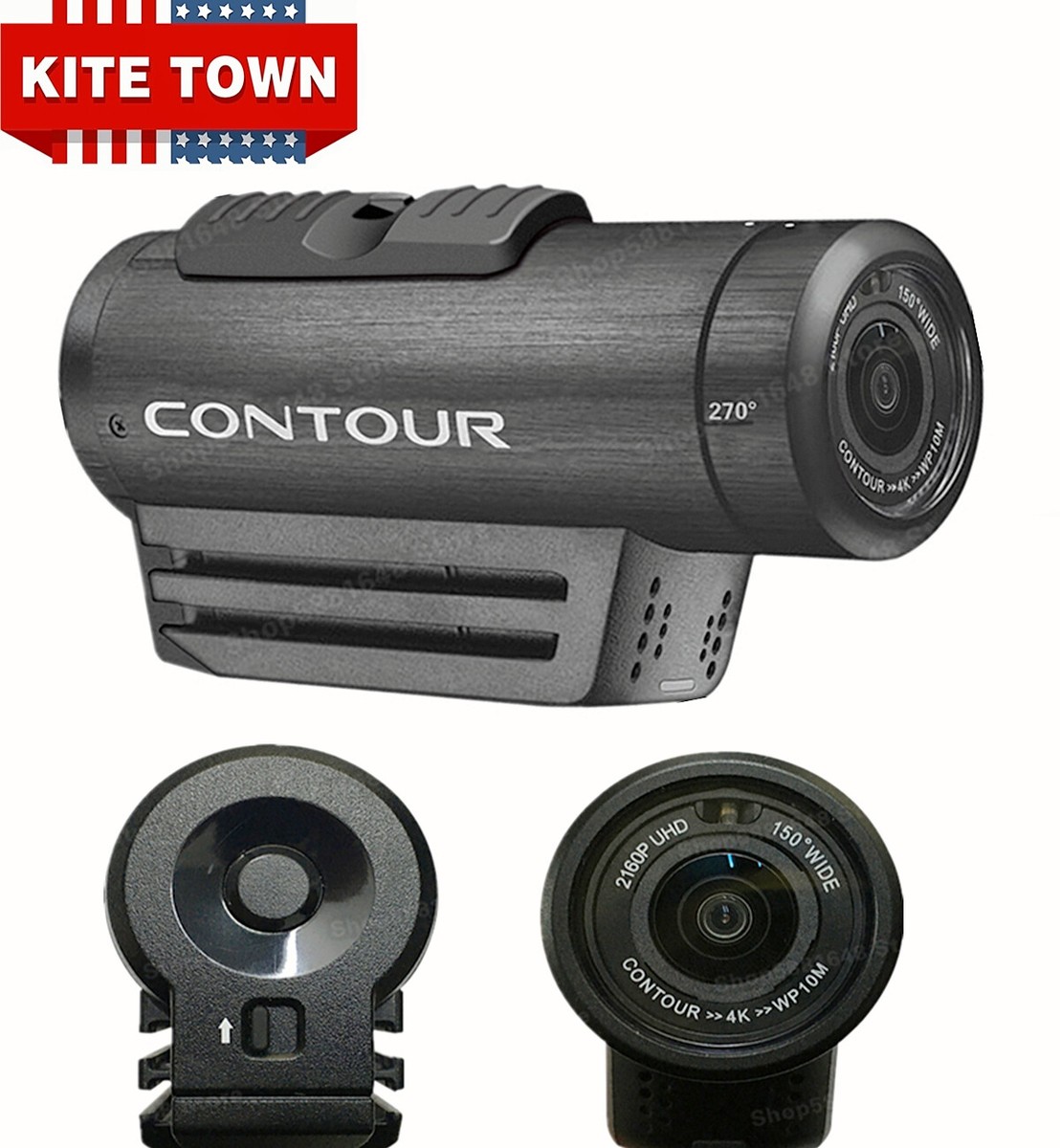 Telecamera Impermeabile Per Casco Da Moto 4K HD Modello C - Foto 12