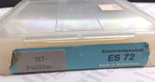 Heliopan 72mm Polarizer Glass Lens Filter Germany ES72 MFR # 707239 72 mm - Picture 3 of 6