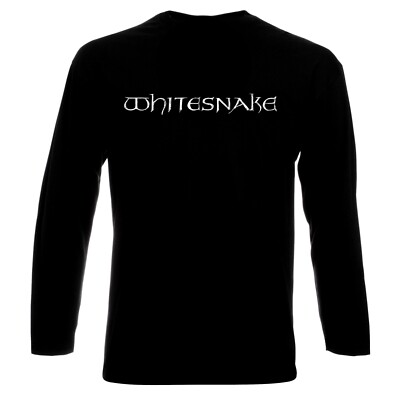 Whitesnake, men's long sleeve t-shirt,100% cotton,S to 5XL | eBay