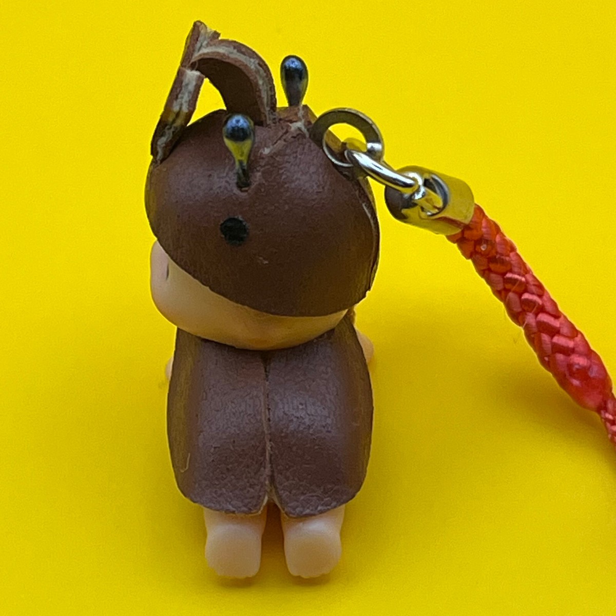 Kewpie QP Strap Mini Figure Mascot Key Chain Rhinoceros