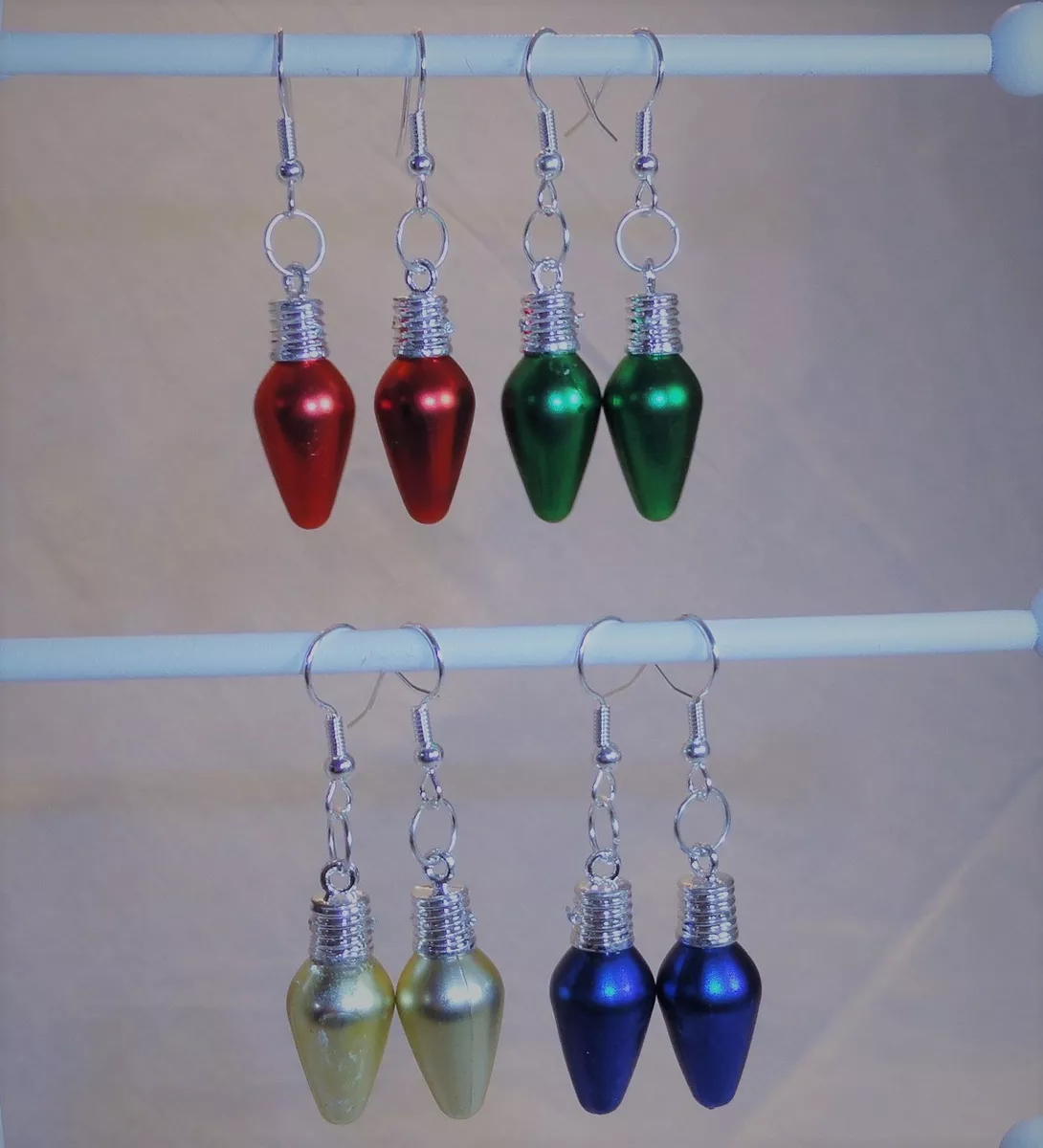 Light bulb earrings online