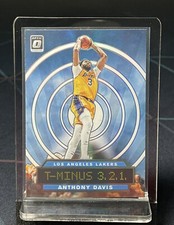 2019-20 Panini Donruss Optic Anthony Davis T-Minus 3,2,1 Silver Holo
