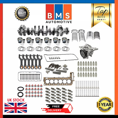 For BMW X3 X4 X5 X6 Series N57D30 N57 Crankshaft With Conversion Kit 3.0DIESEL New