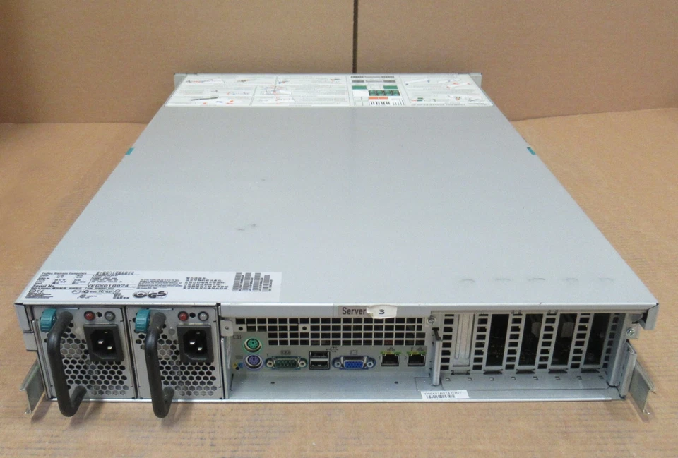 Fujitsu PRIMERGY RX300 S3 1x Dual-Core Xeon 5150 2.66GHz 4GB 2U Rackmount Server - Image 2 of 2