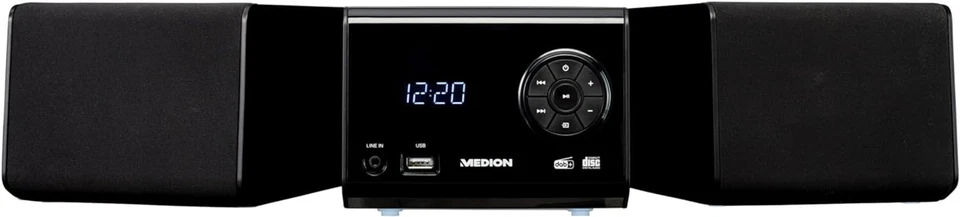 MEDION LIFE MD43021 E64004 Micro-Audio-System Kompaktanlage DAB+/PLL Bluetooth - Bild 3 von 4