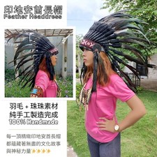Import Duties Apply Handmade Indian Chief Headdress Decorative Costume Headpc