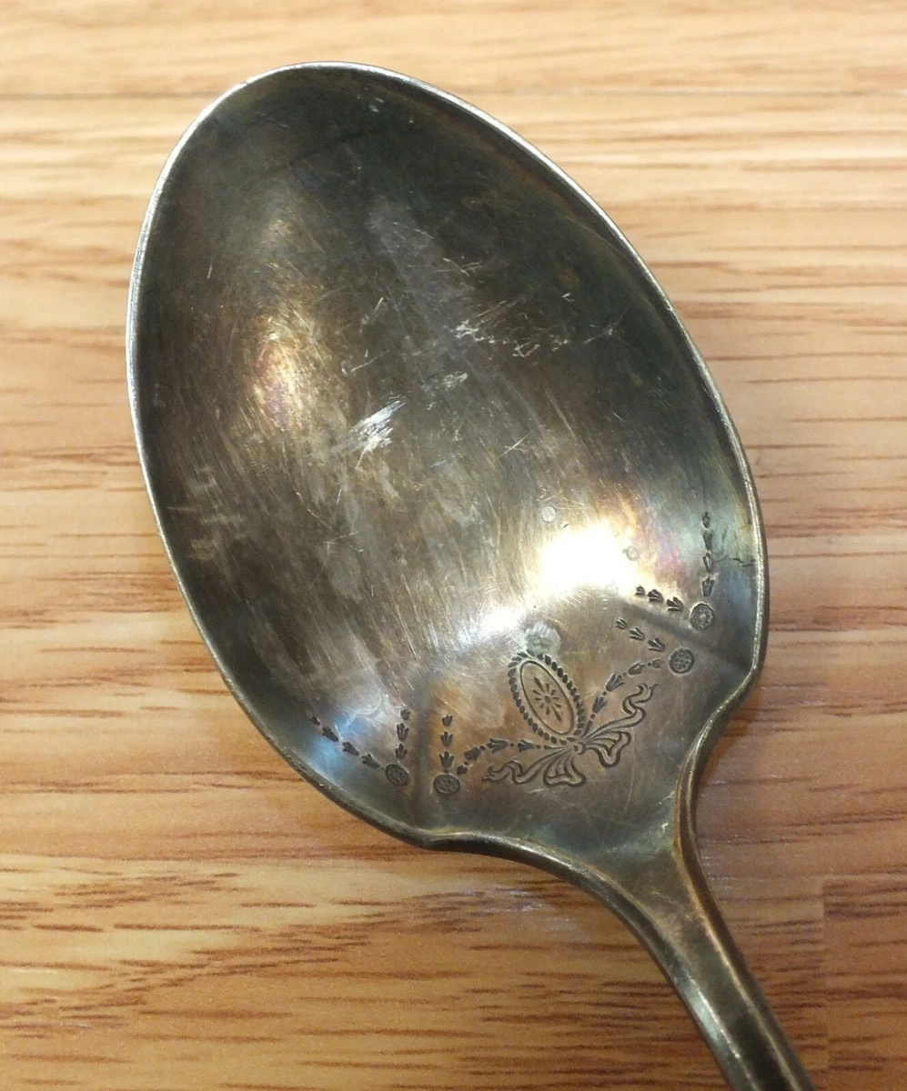 Community plate shop silver spoon