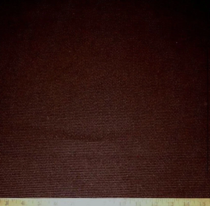 2 Yards Ralph Lauren Slade Hopsack Linen Color Chocolate Fabric - Image 3 of 3