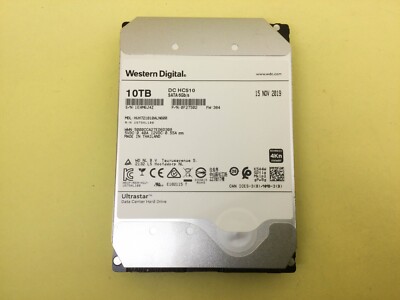 WD HGST DC HC510 10TB 7.2K SATA 6Gbps 3.5'' 4Kn HDD