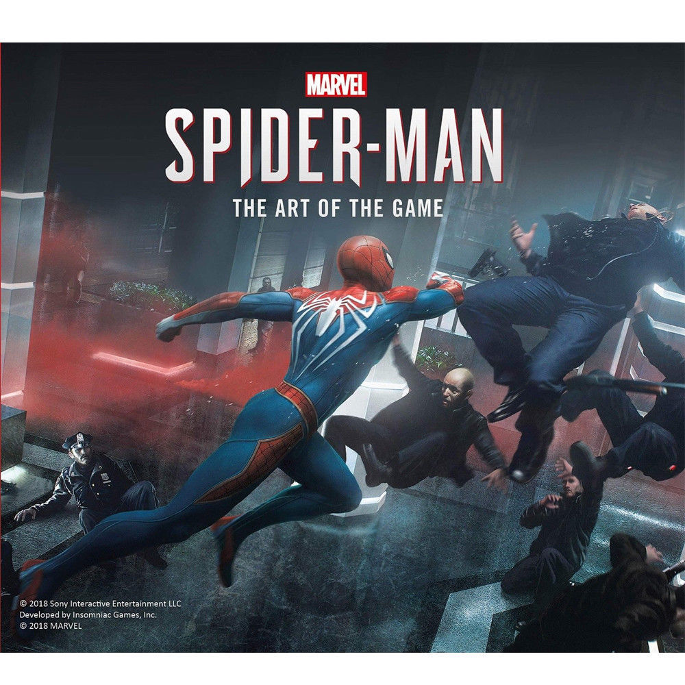 Marvel's Spider Man The Art of the Game Hardcover by Paul Davies BRAND NEW
