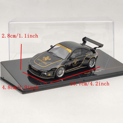 IXO 1/43 PORSCHE 911 (997) JPS JOHN PLAYER SPECIAL #23 Old & New BLACK MOC319 - Imagen 6 de 7