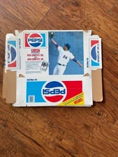 KEN GRIFFEY JR. 1991 BASEBALL PEPSI THE CATCH DISPLAY EMPTY BOX WITH CARD