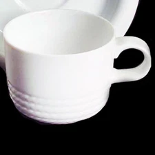 CORDA WHITE by Thomas Cup 3.2" at the lip NEW NEVER USED made in Germany