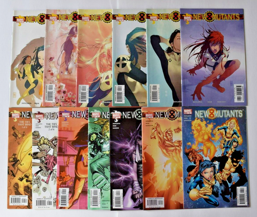 NEUF MUTANTS 13 NUMÉROS LOT COMPLET 1-13 (2003) MARVEL COMICS - Photo 1/1