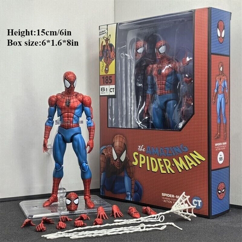 CT Toys MAFEX Spider-Man CLASSIC COSTUME Ver. 1/12 Action CT Toys MAFEX Spider-Man CLASSIC COSTUME Ver. 1/12 Action