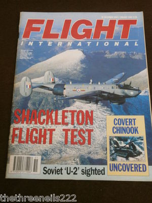 FLIGHT INTERNATIONAL # 4196 - SHACKLETON FLIGHT TEST - DEC 20 1989