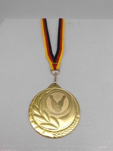 Kegeln Pokal Kids 10 x Medaillen mit Band&Emblem Turnier Pokale Kegler (9343)