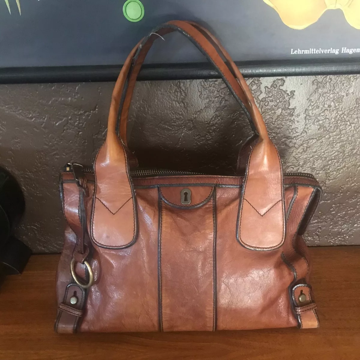 Fossil vintage hotsell bag