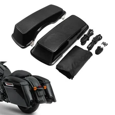 Saddlebag Dual 6x9 Speaker Lids Fit For Harley Touring Road Street Glide 93-13