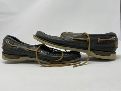 Great condition navy Sperry leather dress shoes Sperry Top Sider Boat Deck Shoes Womens 9.5 M Blue Green  main image 4
