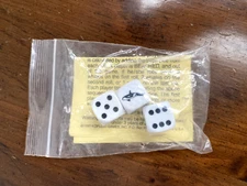 Vintage 1990 Beached Orca Killer Whale Dice Game NEW IN PACKAGE Instruction Book