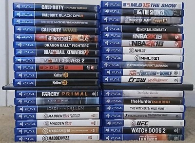 PS3 PS4 PS5 Games Sony PlayStation RPG Simulation Sports Action Adventure