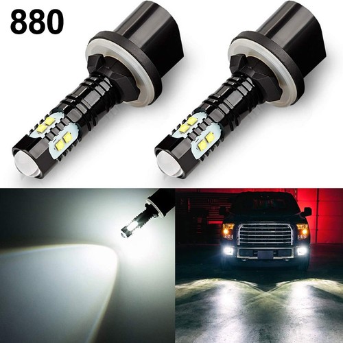 Enhance Your Driving Experience with 2PCS 880 LED Fog Light Bulbs 6000K White - Picture 22 of 22