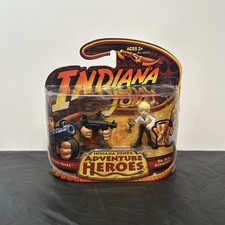 INDIANA JONES Adventure Heroes INDY & DR ELSA SCHNEIDER Figures Last Crusade NEW